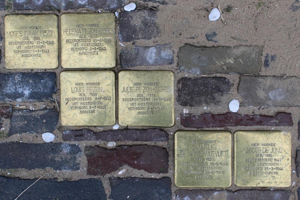 Stolpersteine Badhuisstraat 43
