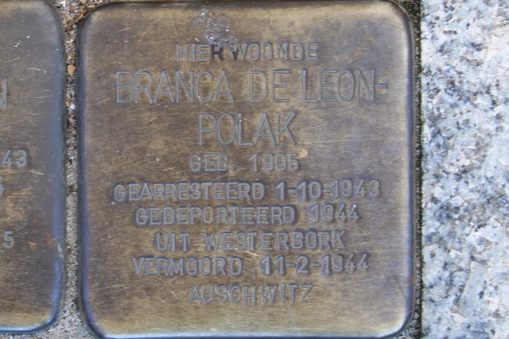 Stumbling Stones Nieuwe Keizersgracht 39 #3