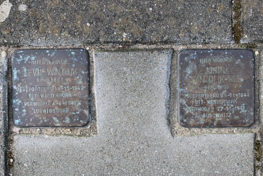 Stolpersteine Koningin Wilhelminaweg 44