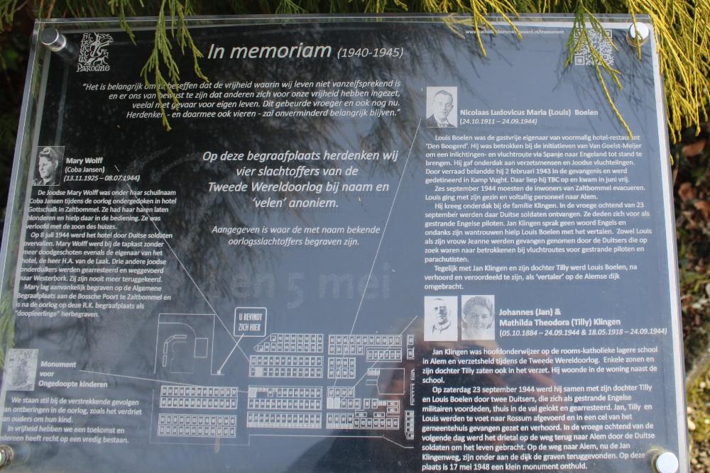 Dutch War Graves R.C. Cemetery Zaltbommel