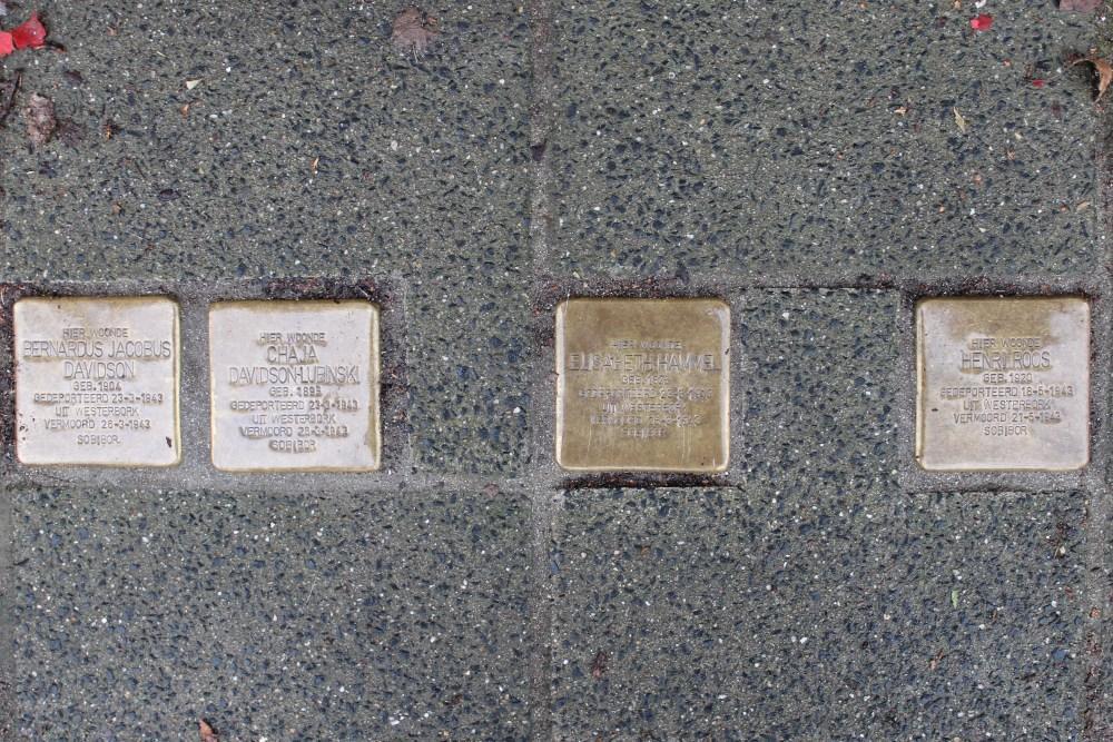 Stolpersteine Hugo de Vriesstraat 65