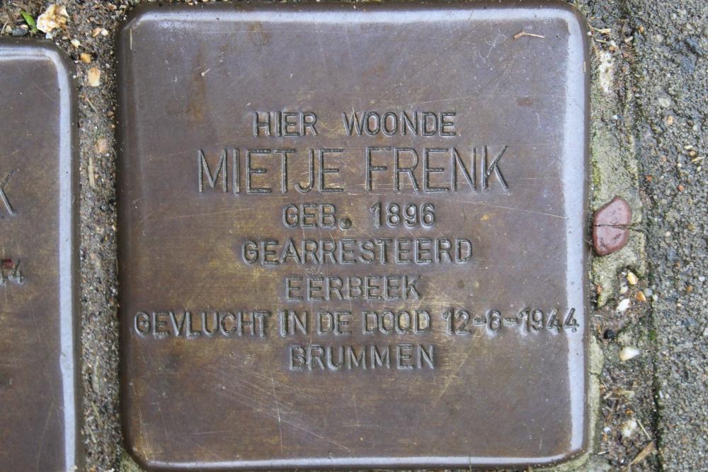 Stolpersteine Raadhuislaan 4 #3