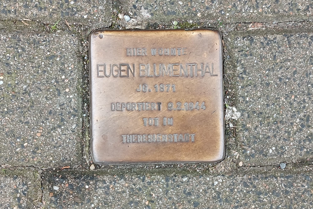 Stumbling Stone Bergstraße 1
