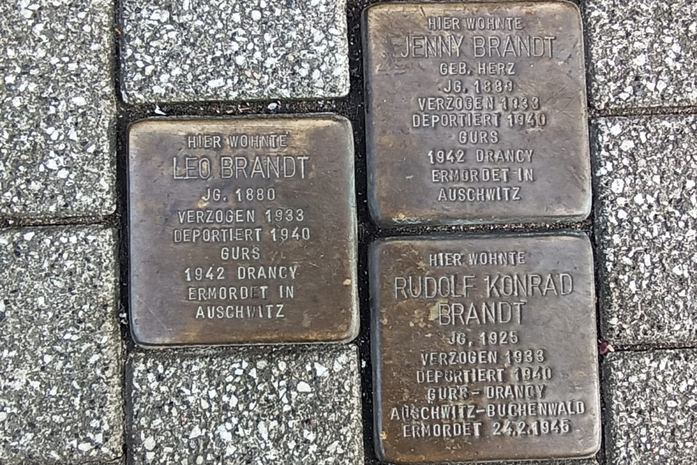 Stumbling Stones Hochstraße 12 #1