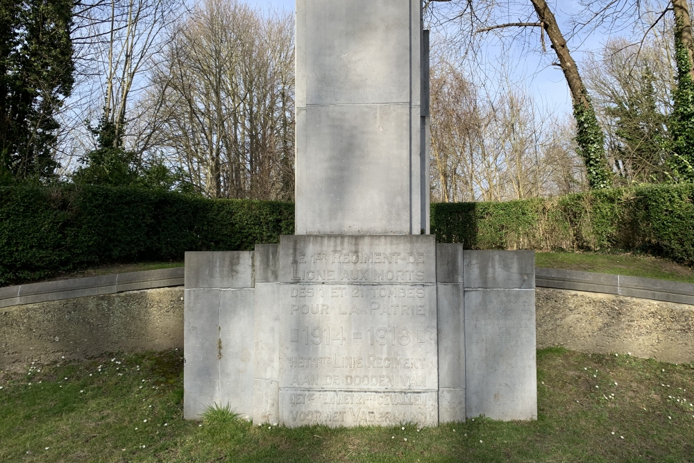 Monument 1e Linie Regiment #2