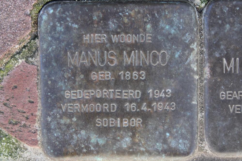 Stolpersteine Grotestraat 156 #2