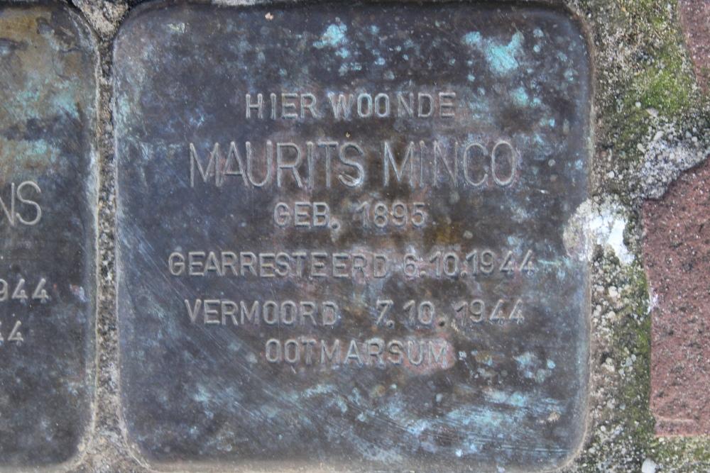 Stolpersteine Grotestraat 156 #4