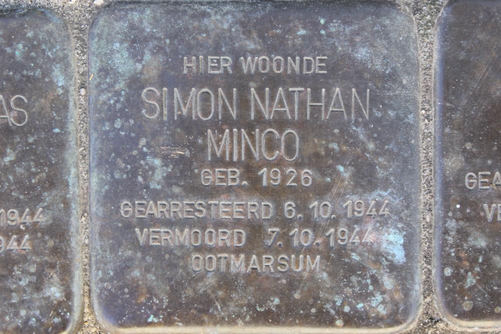 Stolpersteine Grotestraat 156 #6
