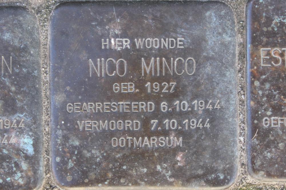 Stolpersteine Grotestraat 156 #7