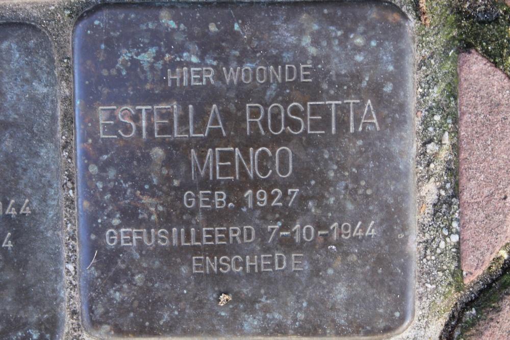 Stolpersteine Grotestraat 156 #8