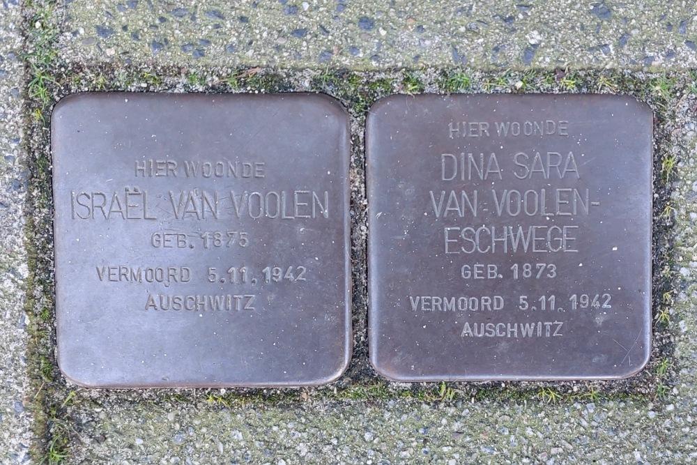 Stolpersteine Burgemeester Meineszlaan 36a