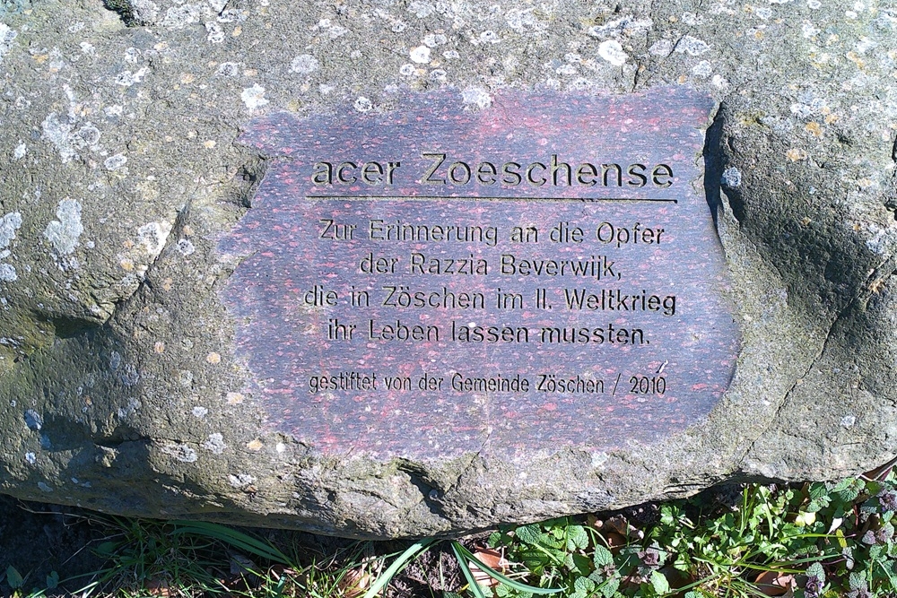Memorial Stone Raid April 16, 1944 #1