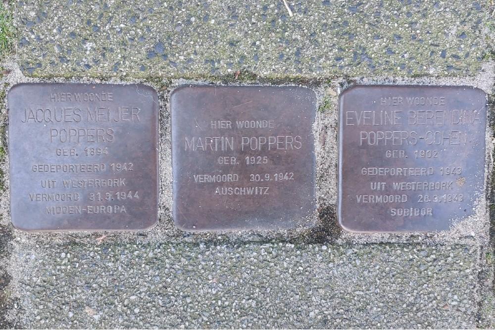 Stolpersteine Burgemeester Meineszlaan 76a