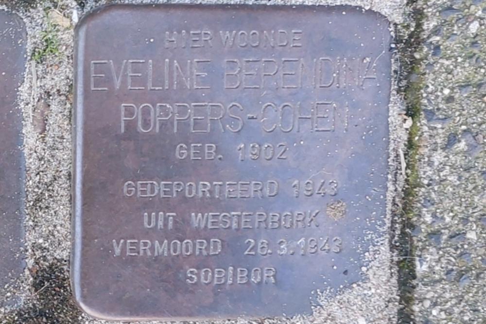 Stolpersteine Burgemeester Meineszlaan 76a #4