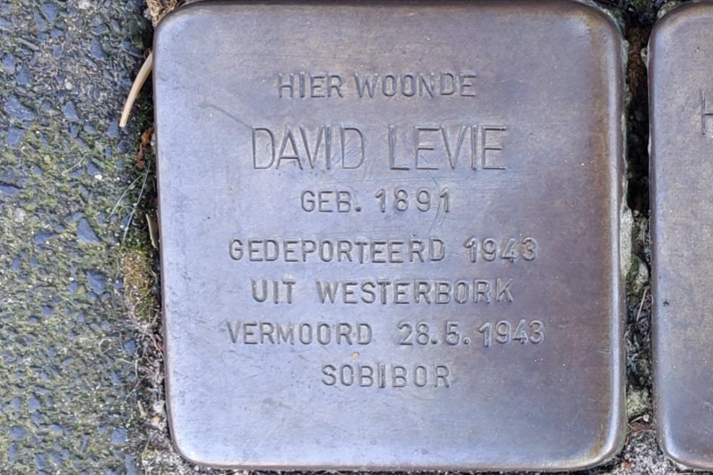 Stolpersteine Hogerbeetsstraat 18c #2
