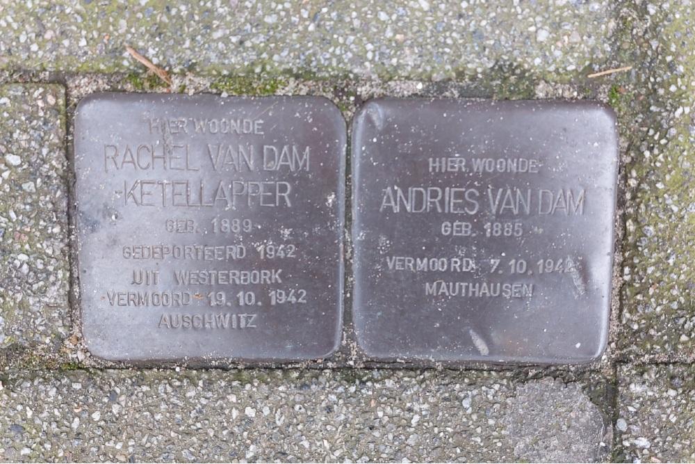 Stolpersteine Van der Schellingstraat 24a