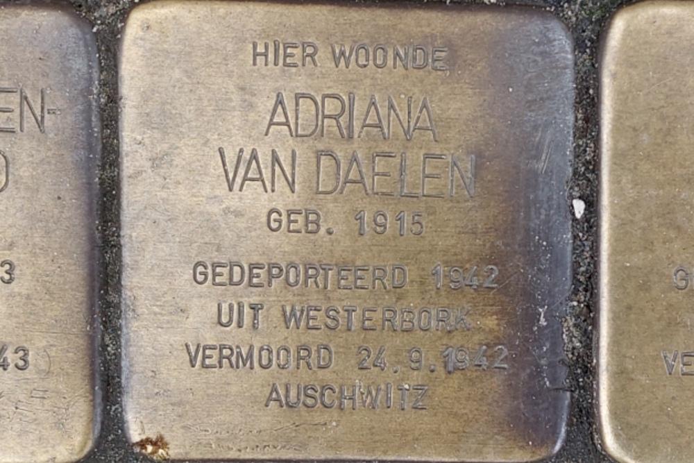 Stolpersteine Proveniersplein 8a #3