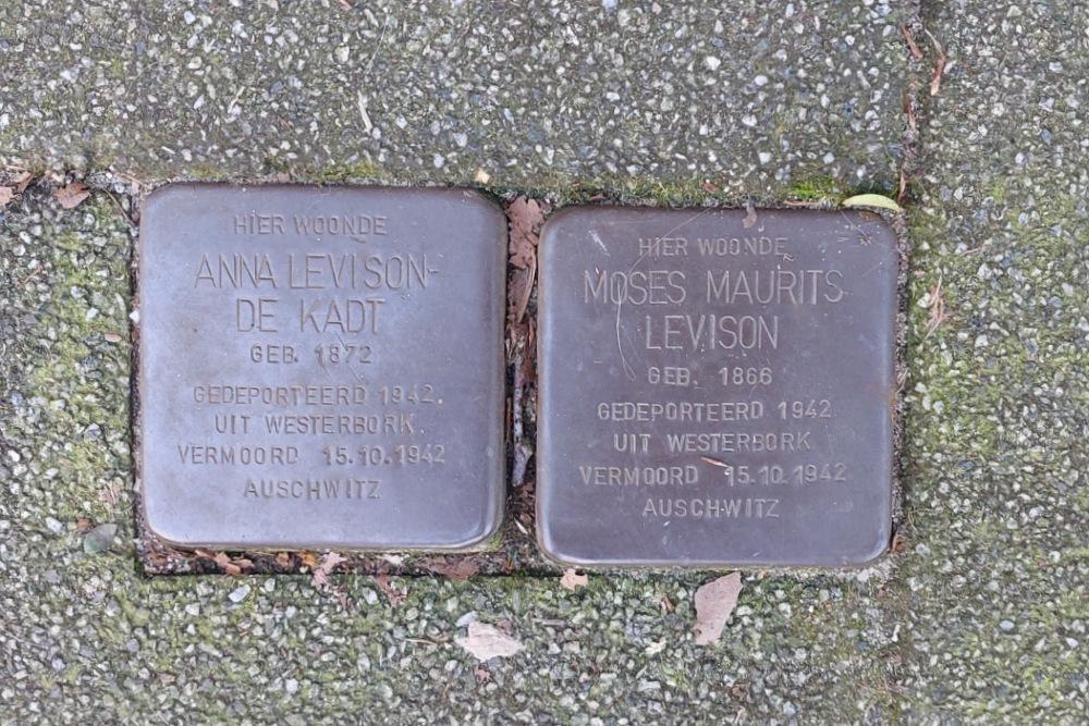 Stolpersteine Graaf Florisstraat 72b