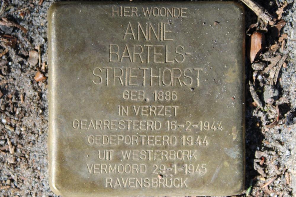 Stolpersteine Bijenstand 1 #3