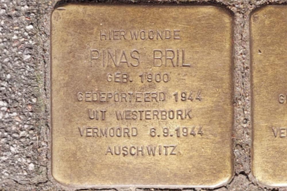 Stumbling Stones 1e Middellandstraat 125a #3
