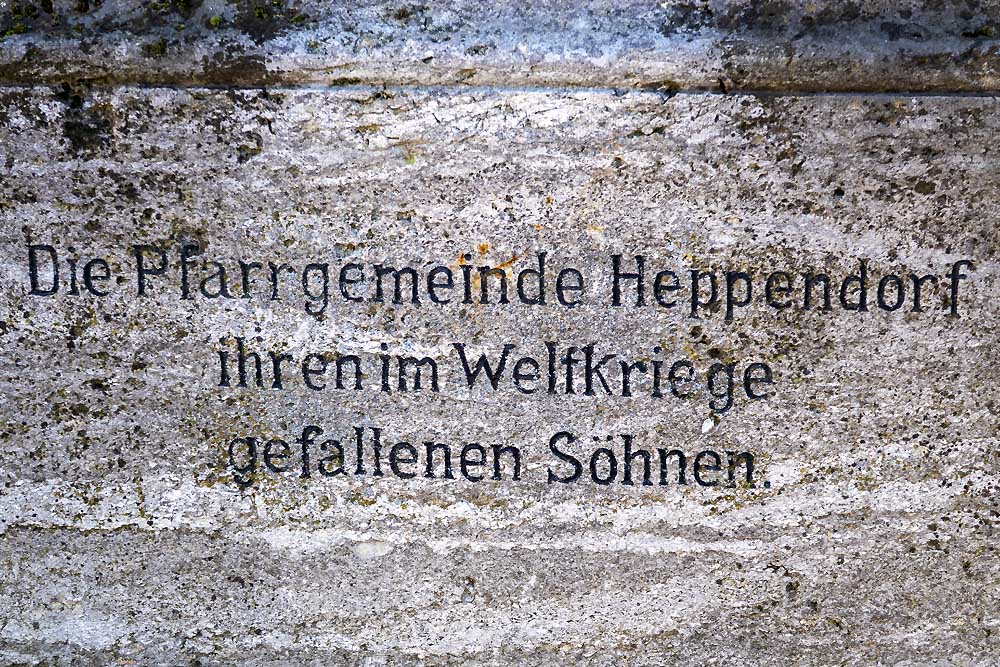 Oorlogsmonument Heppendorf #4