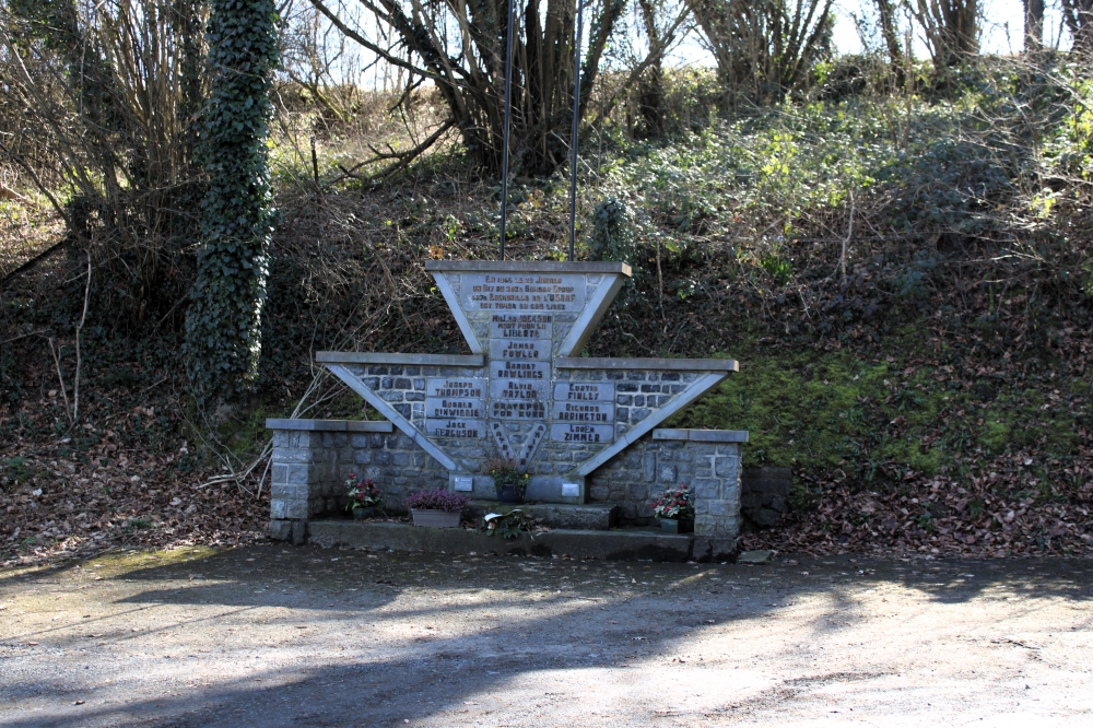 Crashlocatie B-17 303rd BG Lead Squadron 