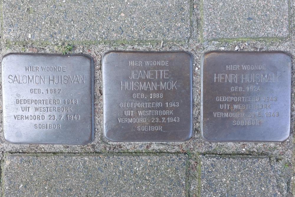 Stolpersteine Middenhoefstraat 15
