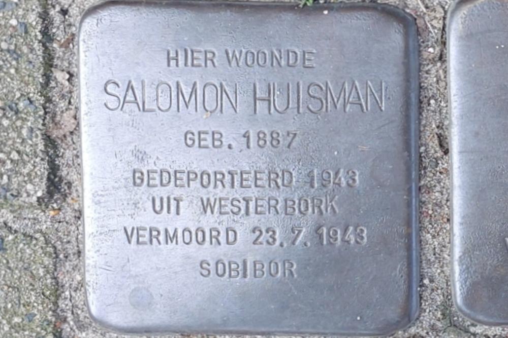 Stumbling Stones Middenhoefstraat 15 #2