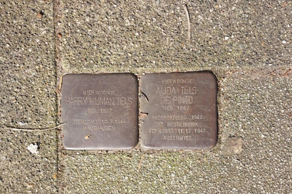 Stolpersteine Graaf Florisstraat 89 #2