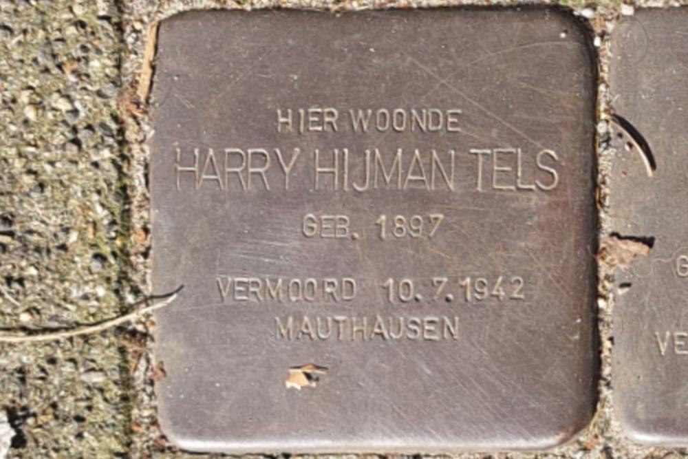 Stolpersteine Graaf Florisstraat 89 #3