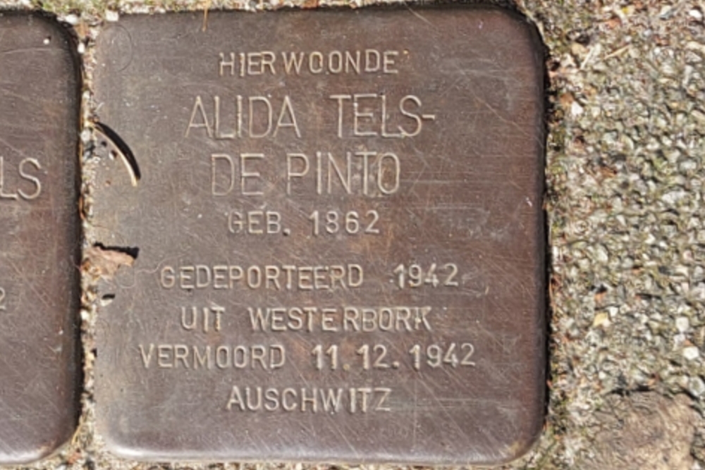 Stolpersteine Graaf Florisstraat 89 #4