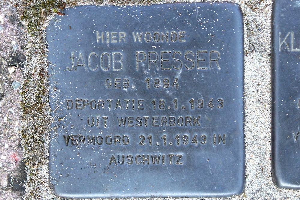 Stolpersteine Middenstraat 93 #2