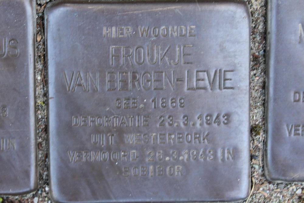 Stolpersteine Hoogstraat 38 #3