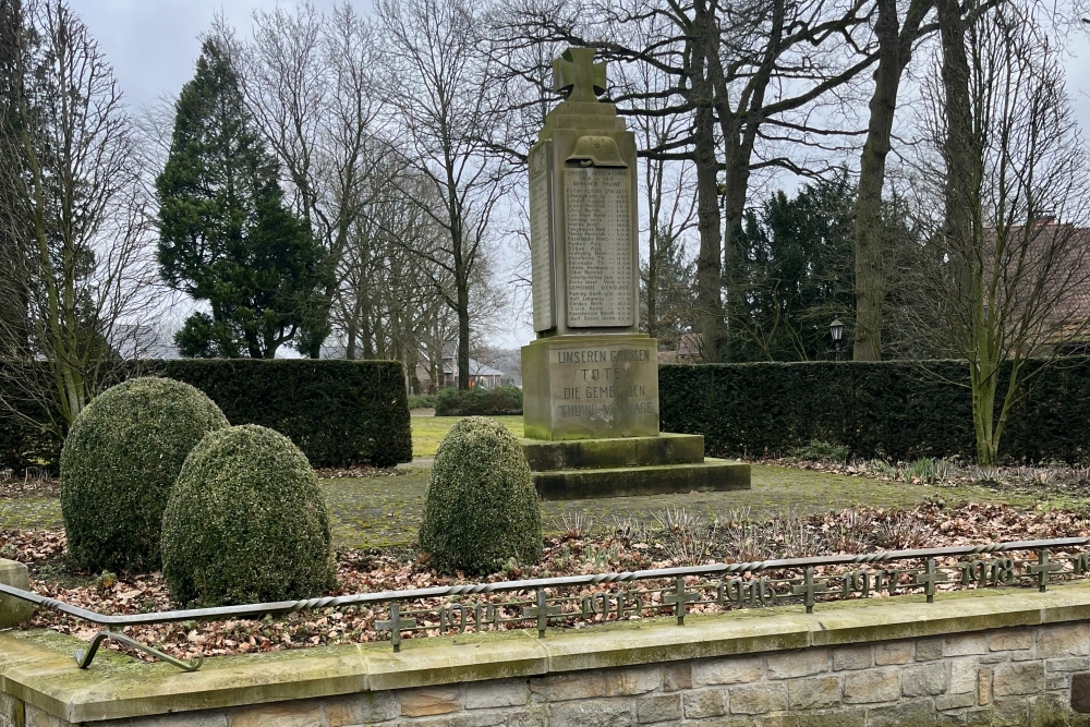 Oorlogsmonument Thuine