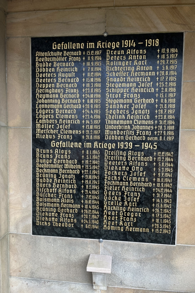 Oorlogsmonument Beesten #3
