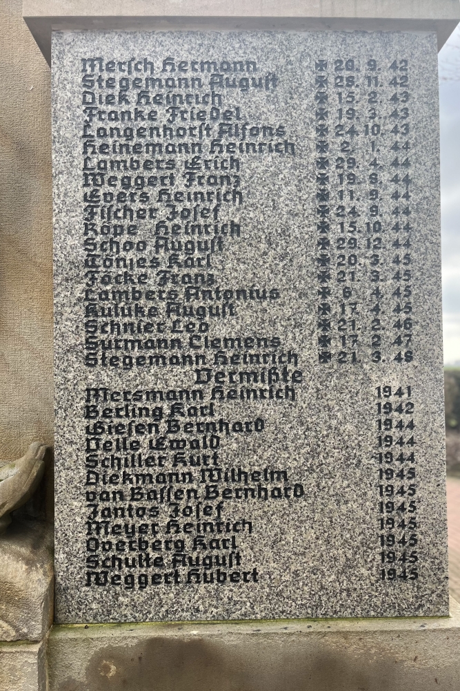 War Memorial Suttrup #5