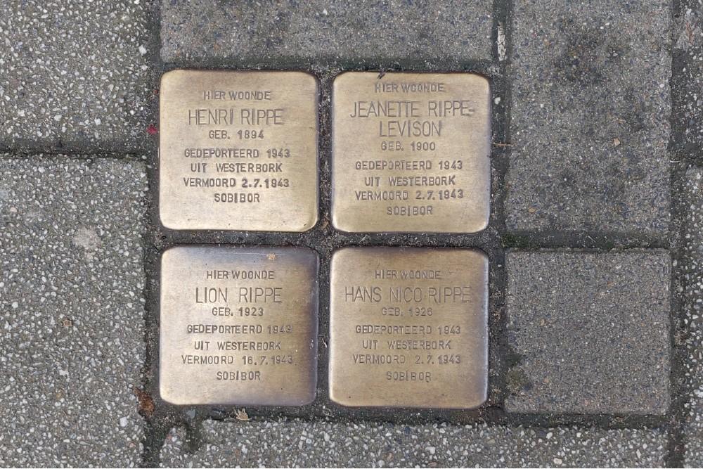 Stolpersteine Proveniersstraat 76b #2
