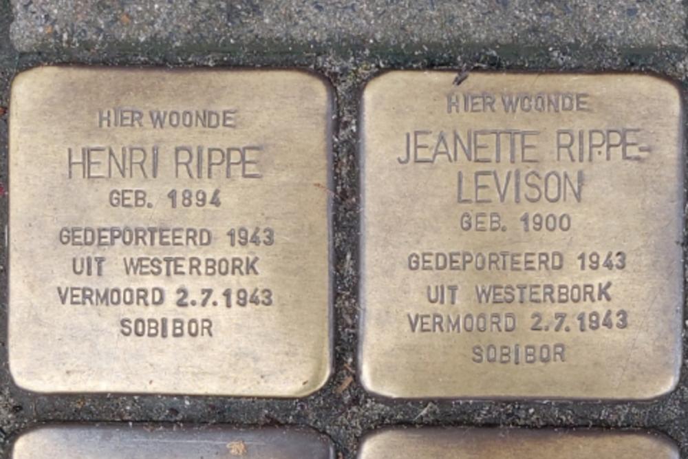 Stolpersteine Proveniersstraat 76b #3