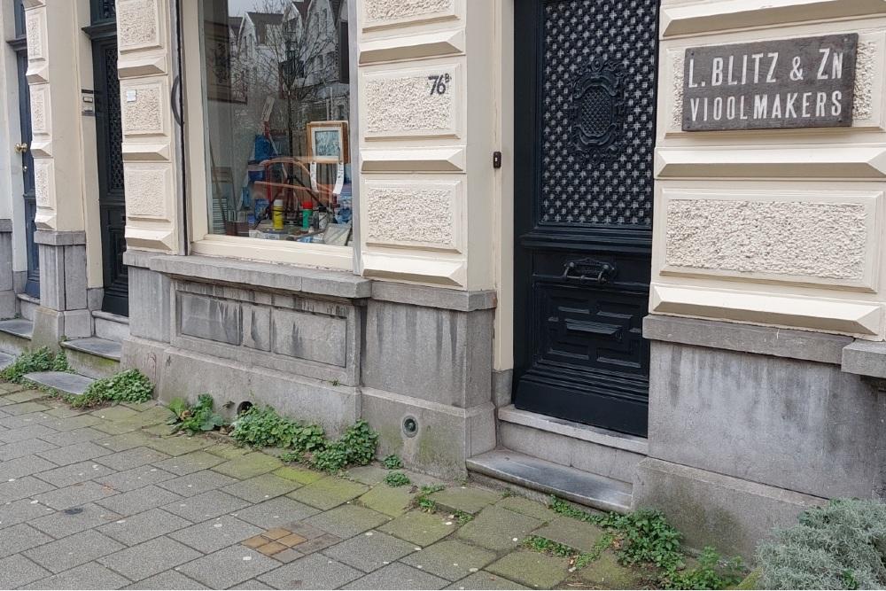 Stolpersteine Proveniersstraat 76b #5