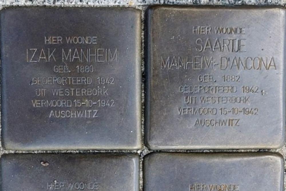 Stolpersteine Staringplein 23-25 (voorheen 1e Staringstraat 7) #2
