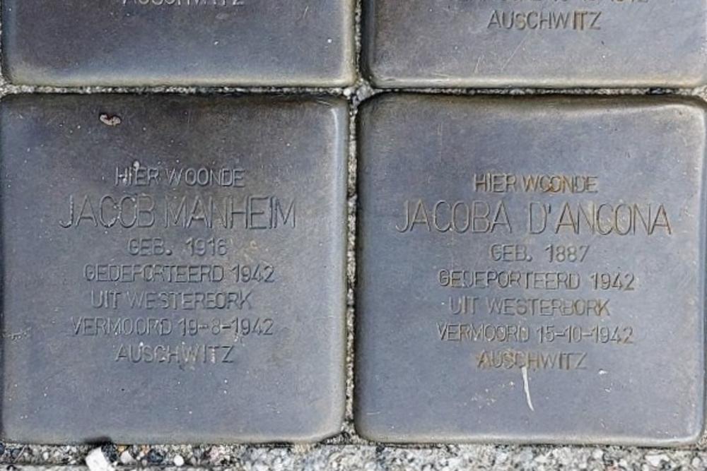 Stolpersteine Staringplein 23-25 (voorheen 1e Staringstraat 7) #3