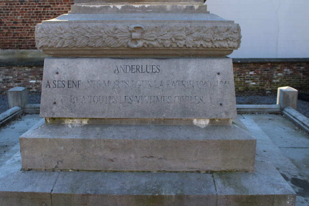 Oorlogsmonument Anderlues	 #3