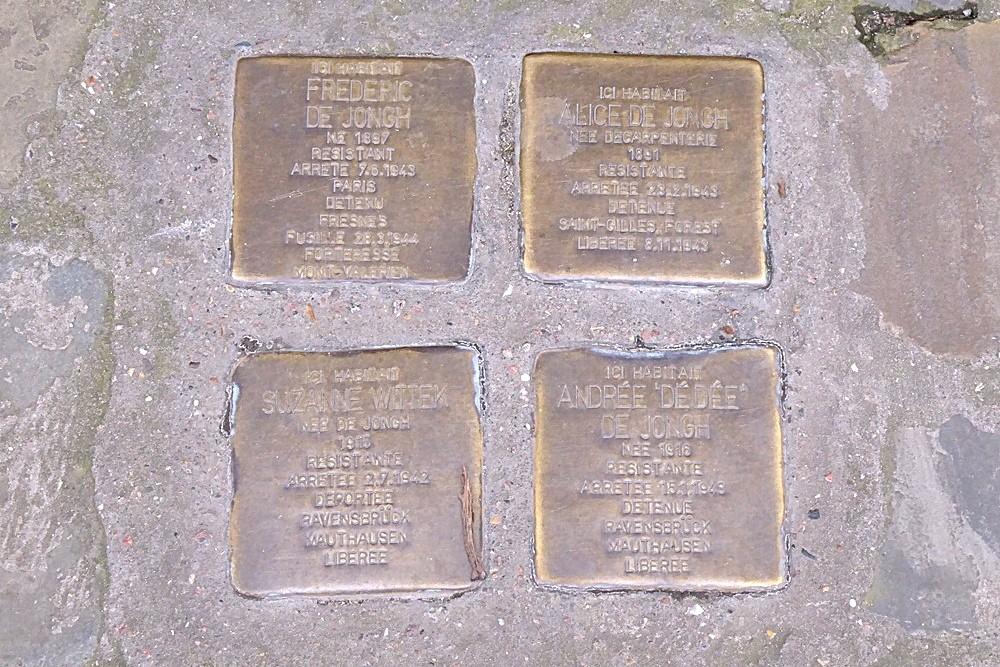 Stolpersteine Emile Verhaerenstraat 73