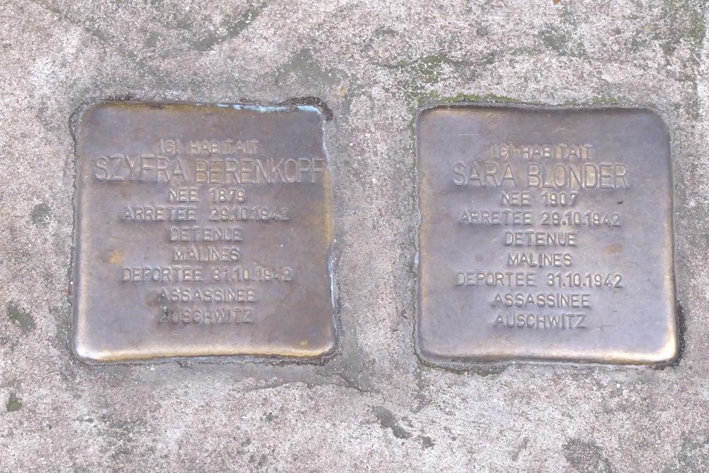 Stumbling Stones Vandeweyerstraat 125 #1