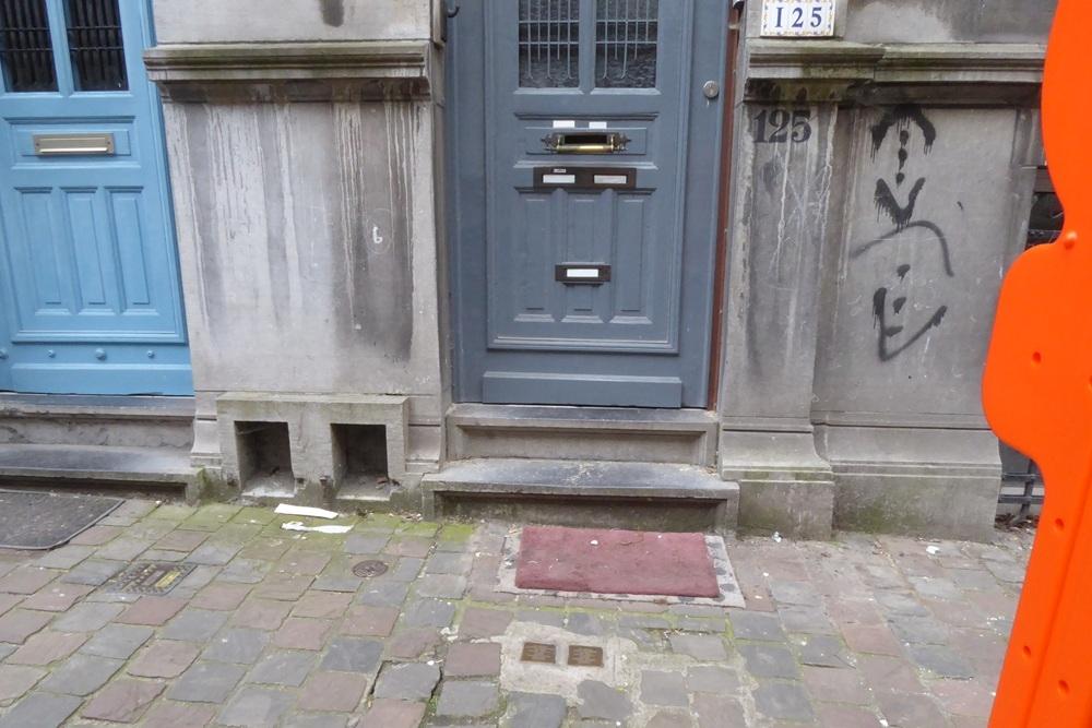 Stumbling Stones Vandeweyerstraat 125 #2