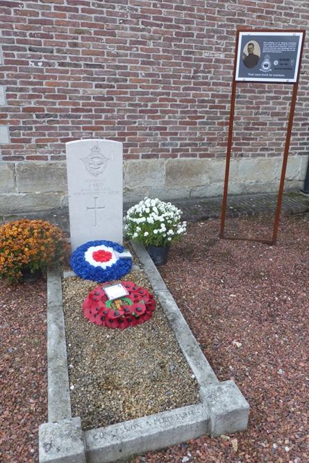 Halve Maanroute – information board 2, Battle of Gijzenzele #5