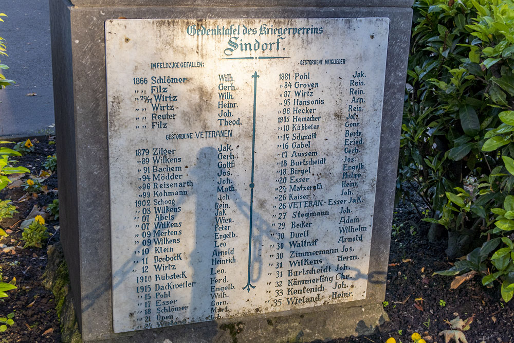 Oorlogsmonument Sindorf #2