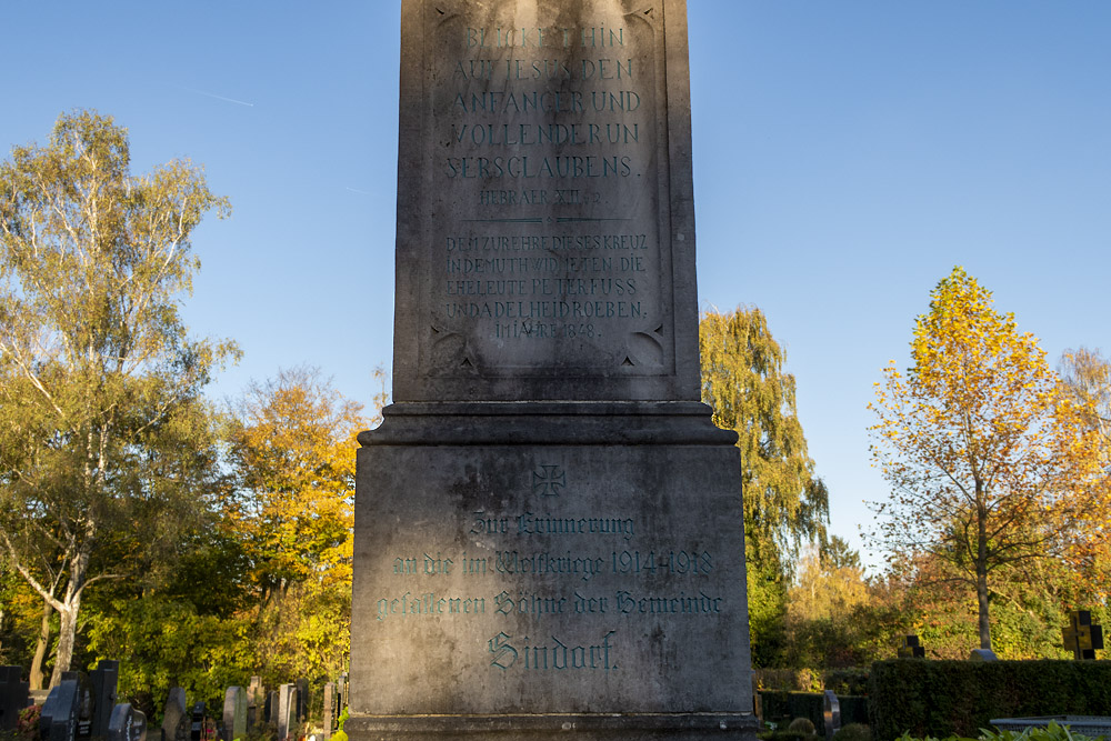 Oorlogsmonument Sindorf #3