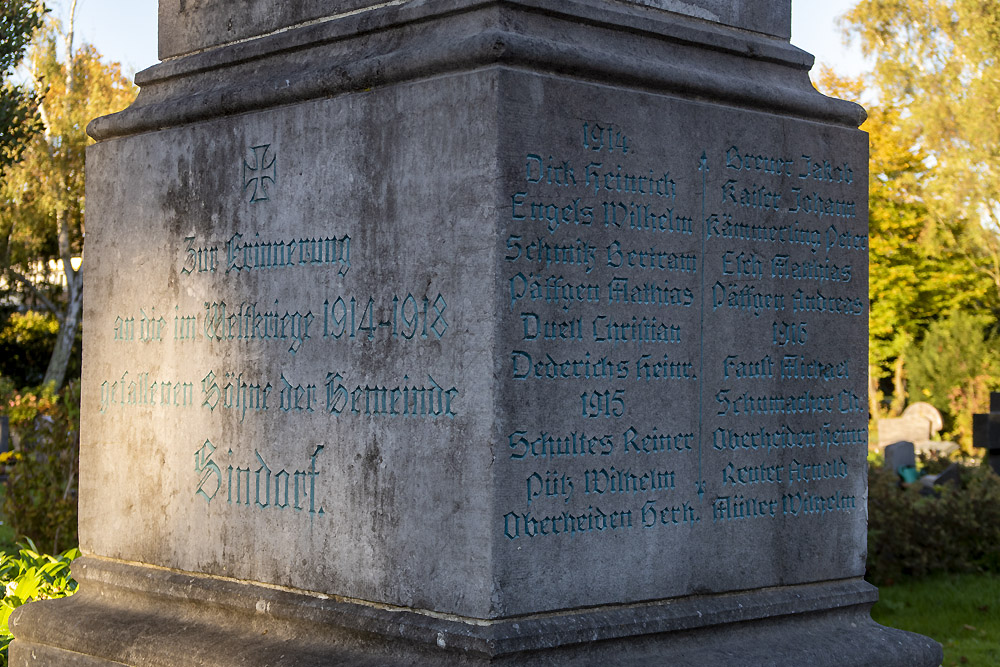Oorlogsmonument Sindorf #4
