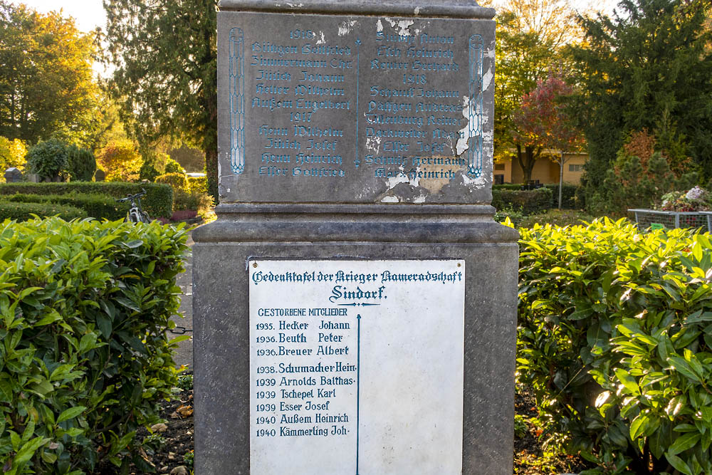 Oorlogsmonument Sindorf #5